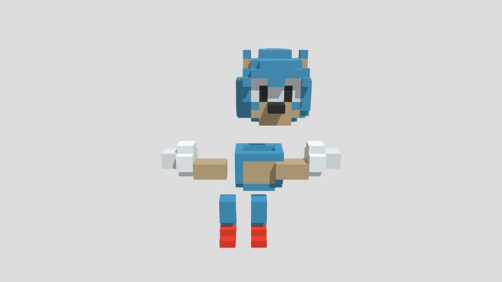 Sonic 3D Model