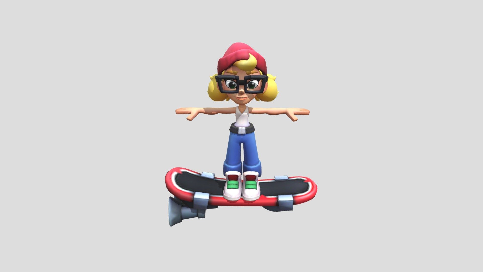 Subwaysurfers 3D models - Sketchfab