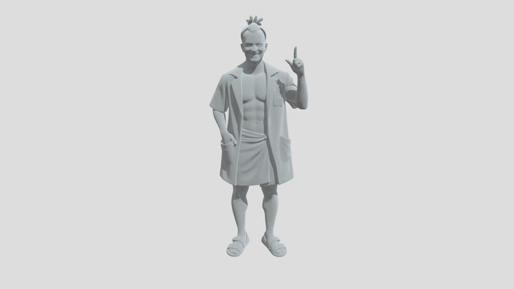 prof baobab 3D Model