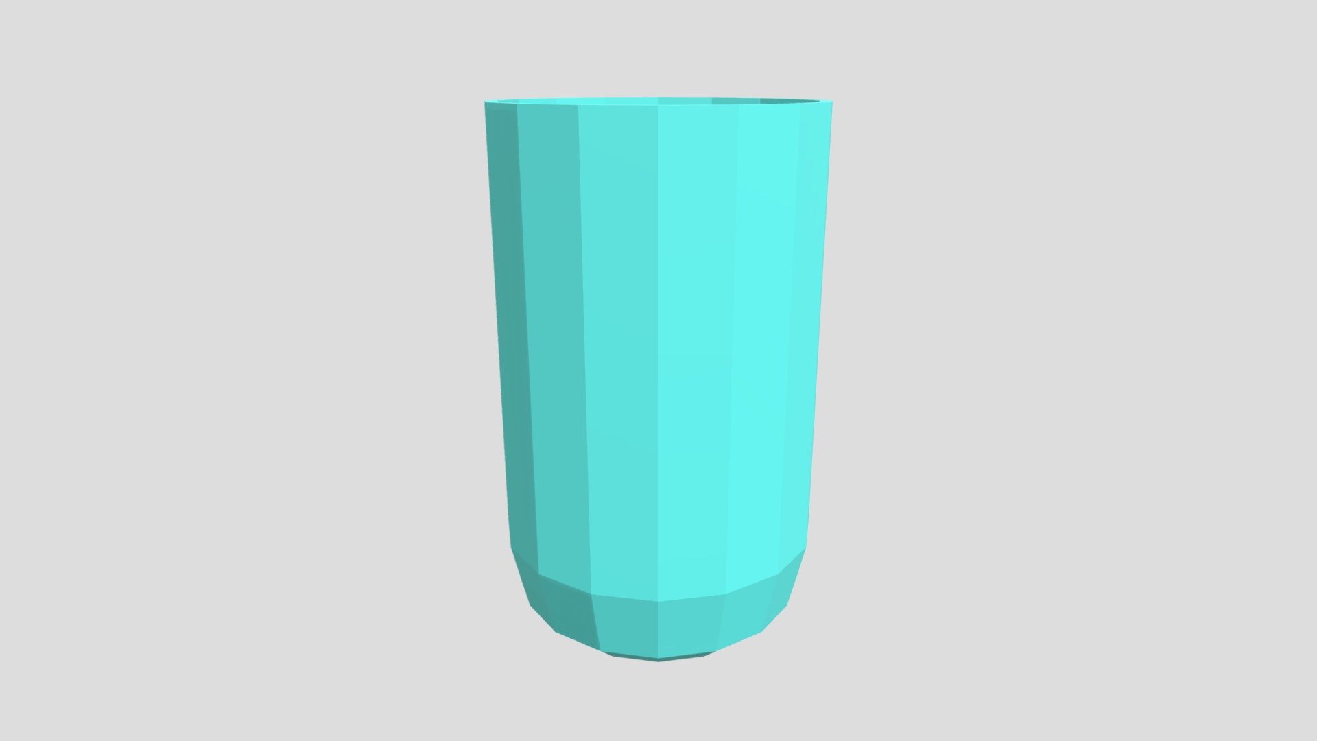 Cup Low Poly
