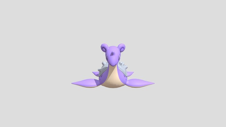 Lapras by nguyenlouis32 3D Model