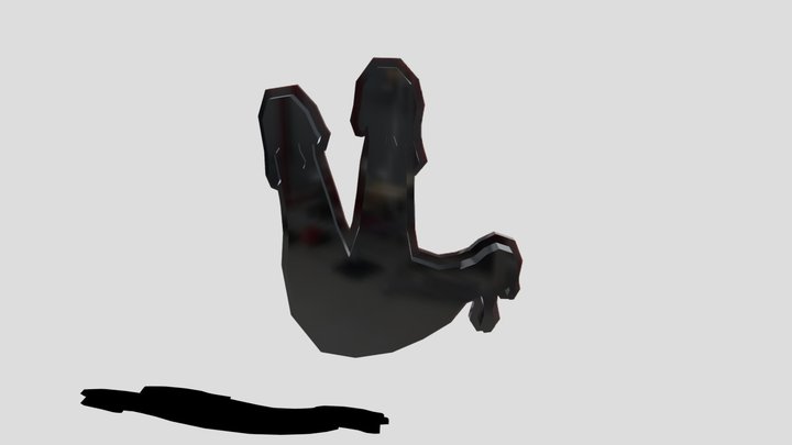 gorilla tag finger painter shiny 3D Model