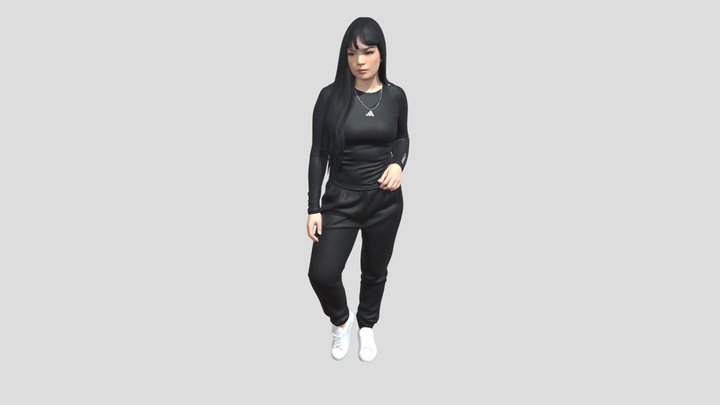 Monochrome Athlete – Modello 3D gratuito STL