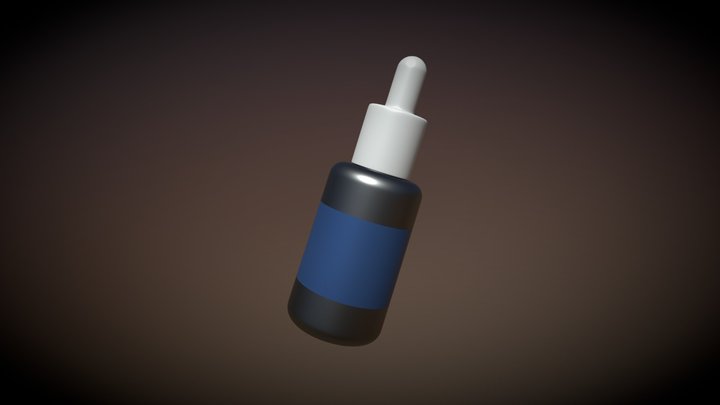 Dropper Bottle 3D Model