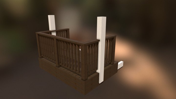 Balkon 3D Model