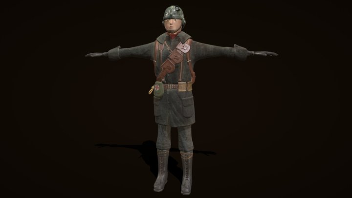 Fallout Squire 3D Model