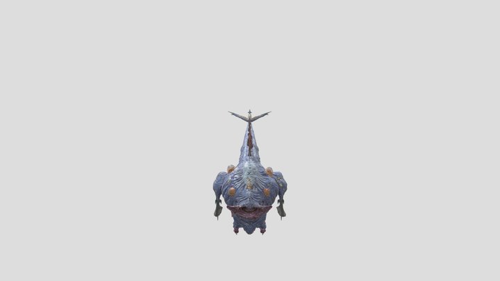 monster1 3D Model