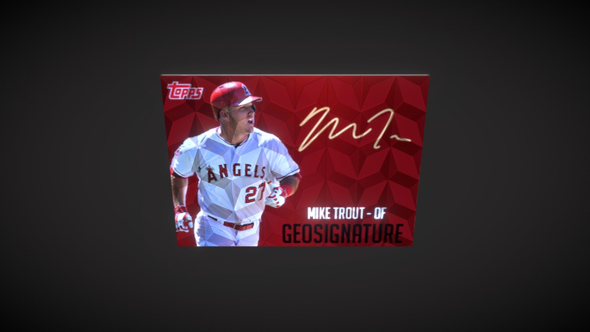 Mike Trout Card