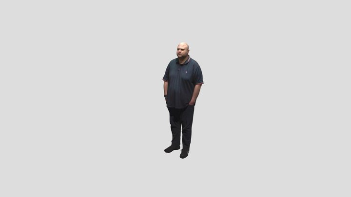 gman 3D body scan 3D Model