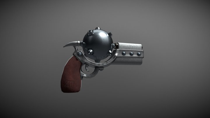 Zodiac Gun 3D Model