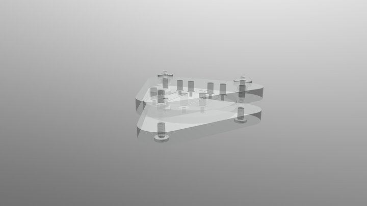 Microfluidics Chip Assembly 3D Model