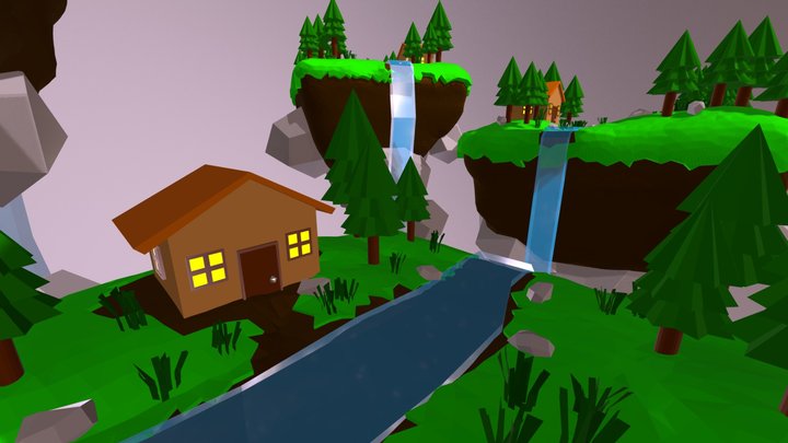sky Islands 3D Model