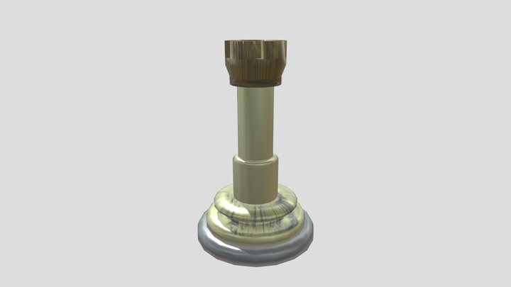 Rook Chess 3D Model