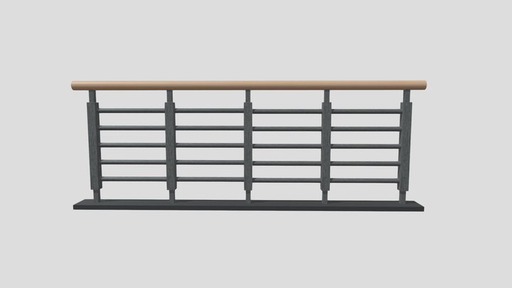 Low-Poly Handrail