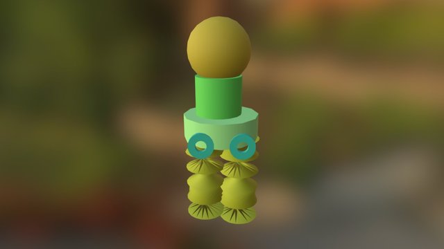 Elizeth Robot 3D Model