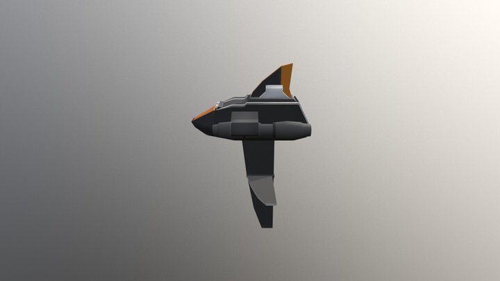 Main Ship 3D Model