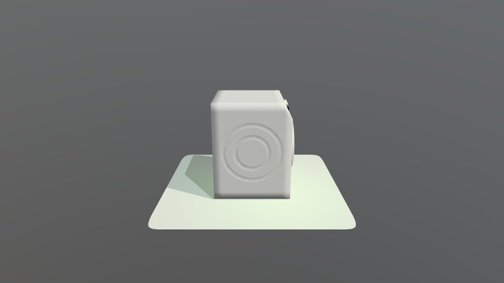 washing machine 3D Model