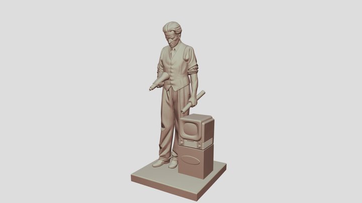Tv Inventor 3D Model