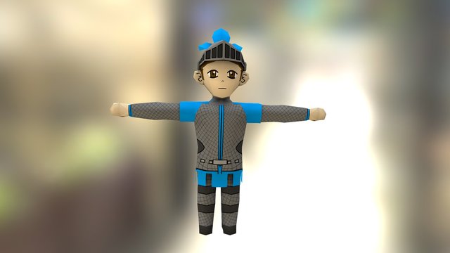 Player Character - Người chơi 3D Model