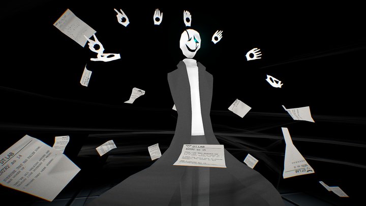 Gaster 3D Model