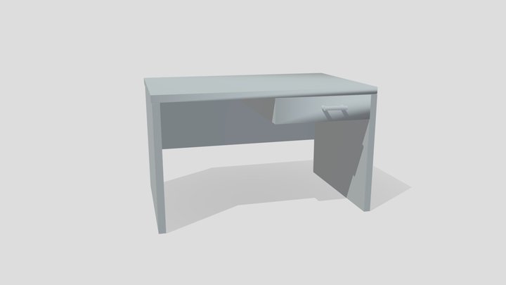 Dresser Table 3D Model