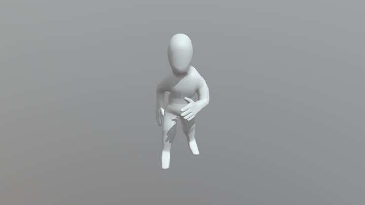 Run Charactarized 3D Model