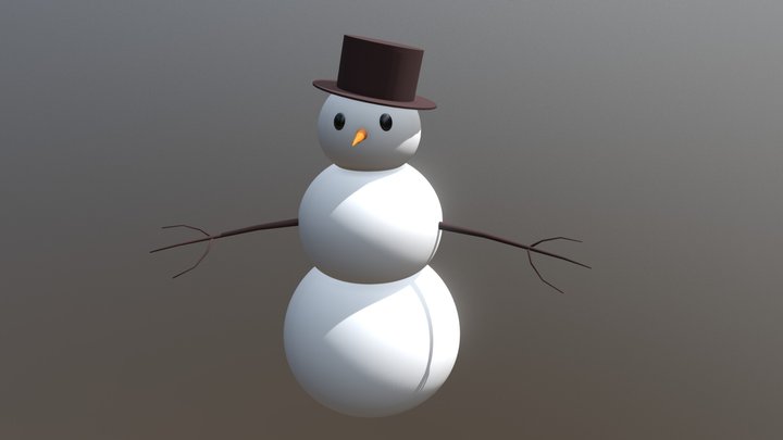 Callahan O'Brien Snowman 3D Model