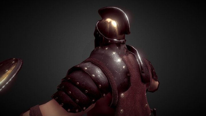 Warrior of Rome 3D Model