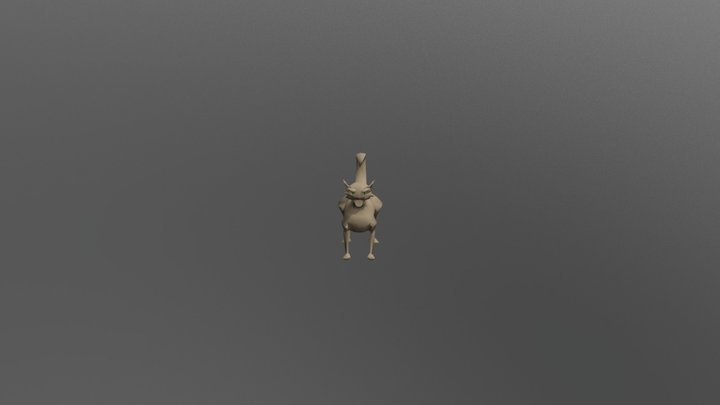 Angry Cat - 3d Model (concept 3D Model
