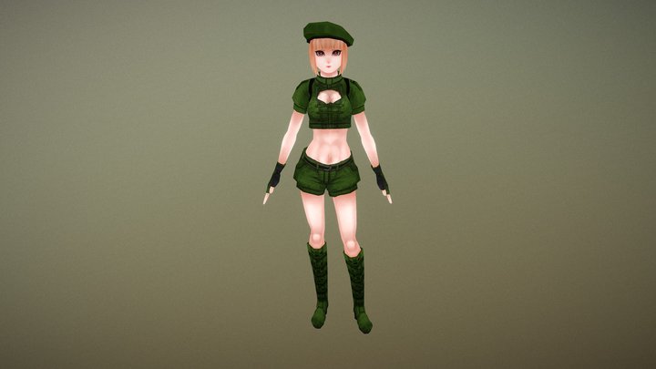 girl 3D Model