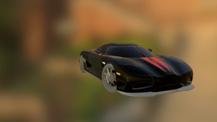 dope koeinsegg agera r 3D Model