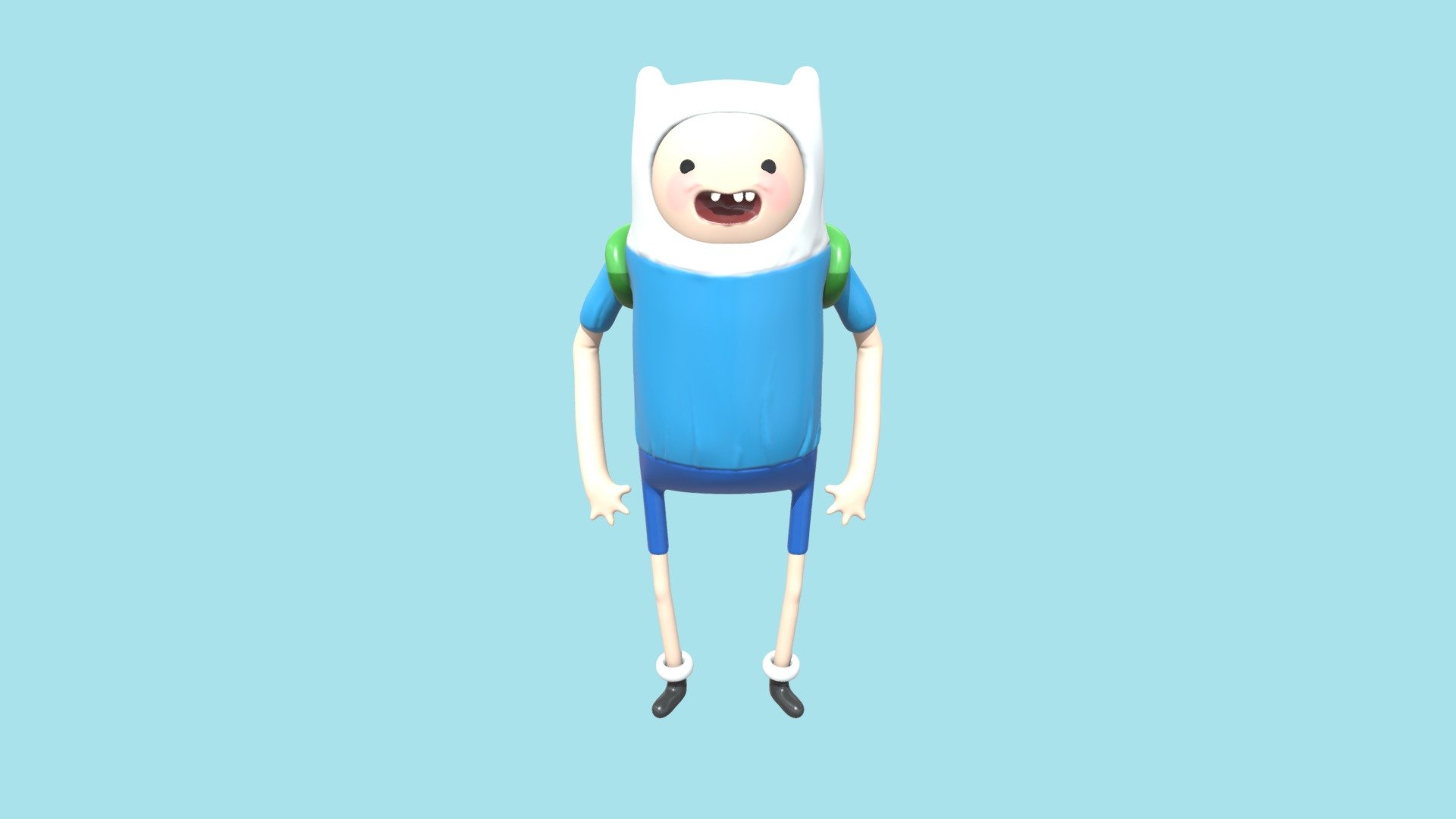 ADVENTURE TIMEFINN 3D model by ari_ariel_arts [0a1e5fe] Sketchfab