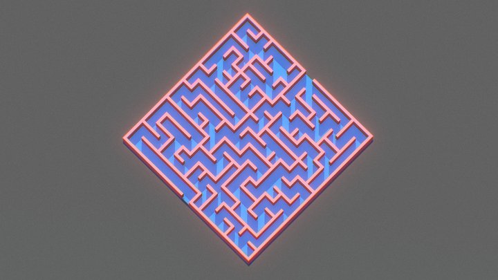 Maze Board 3D Model