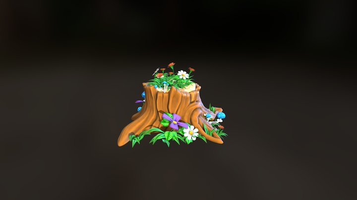 Stump 3D Model