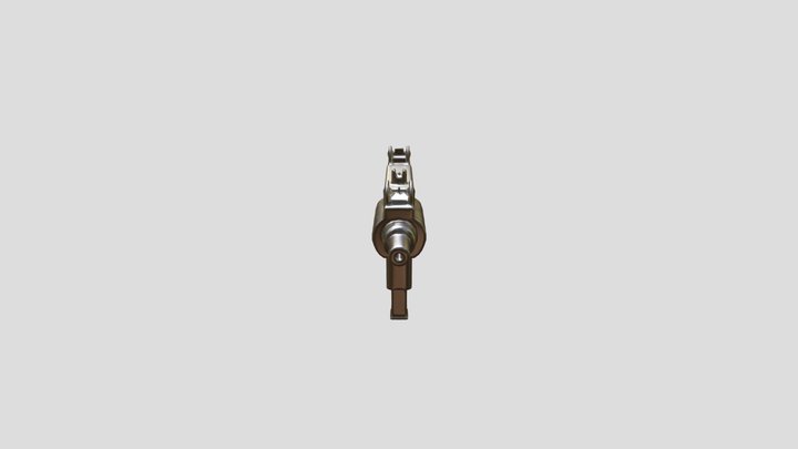 Uzi compact sub machine gun 3D Model