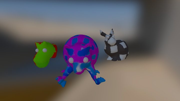Animals 3D Model