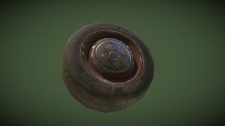 Tire texturing exercise 3D Model