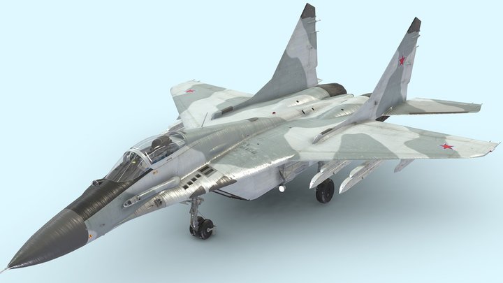 MiG-29 - Fighter Jet - Free 3D Model