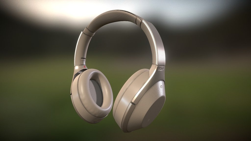 Sony Mdr 1000x Biege 3d Model By Exo S 0a228bc Sketchfab 2953