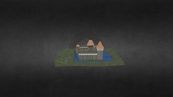 Reconstruction of the upper fortress in Kestřany 3D Model