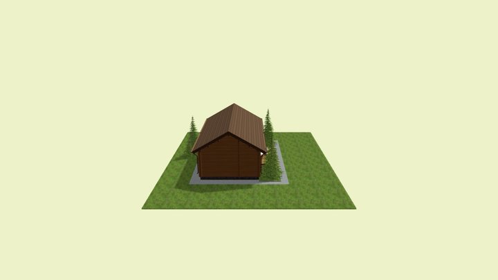 01 10 18 Гостевой дом на 2 номера 3D Model