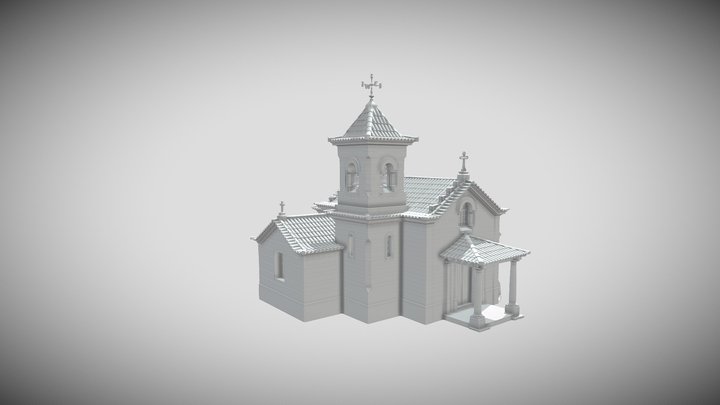 Chapel 3D Model