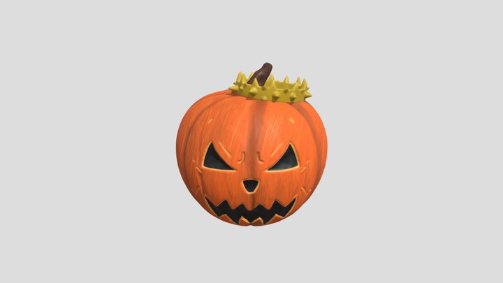 Pumking 3D Model