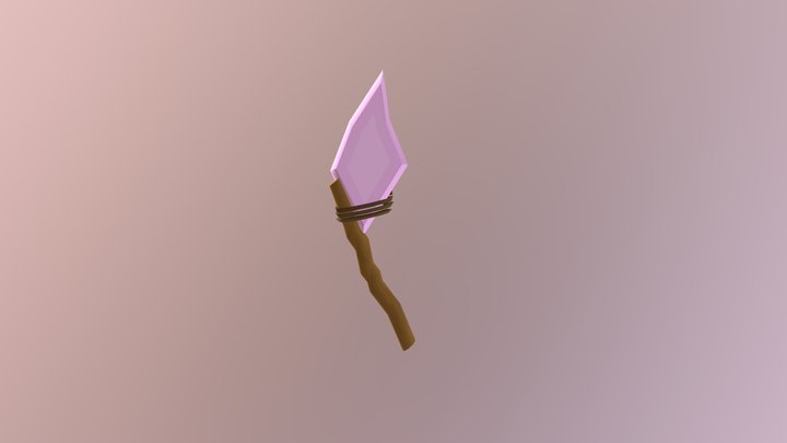 Staff 3D Model