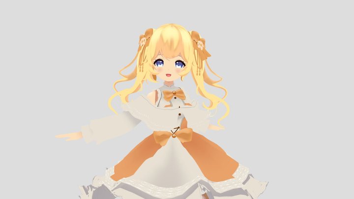 ニーナ 3D Model