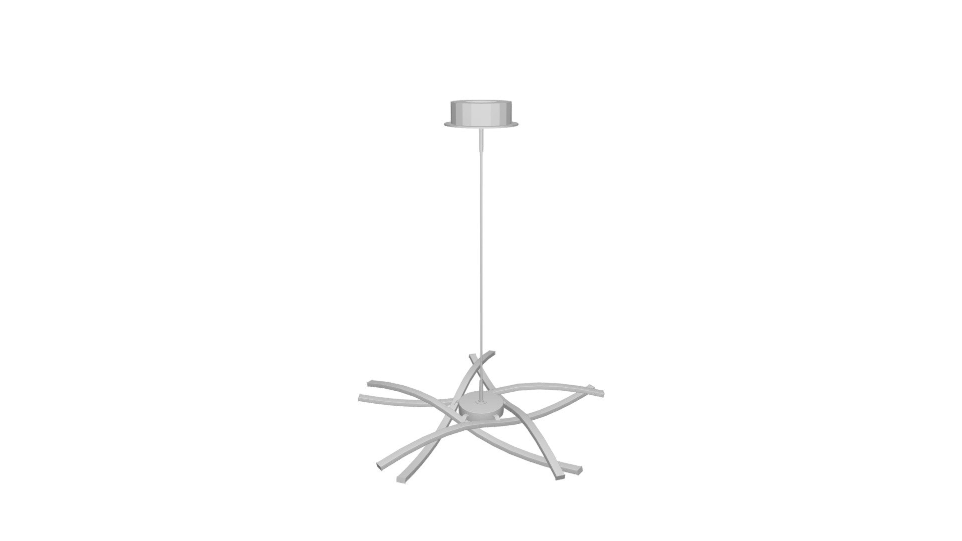 Подвесная светодиодная люстра Mantra Aire Le... - 3D model by dg-home ...