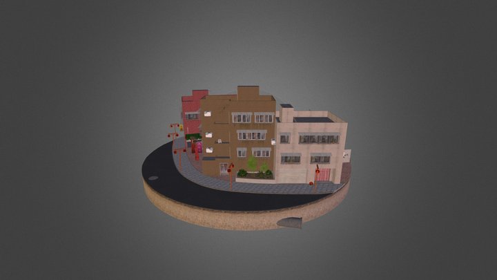 CityScene 3D Model