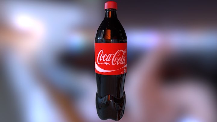Coke Bottle 3D Model