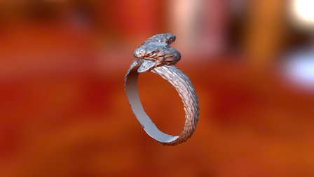 Bague de Serpent 3D Model
