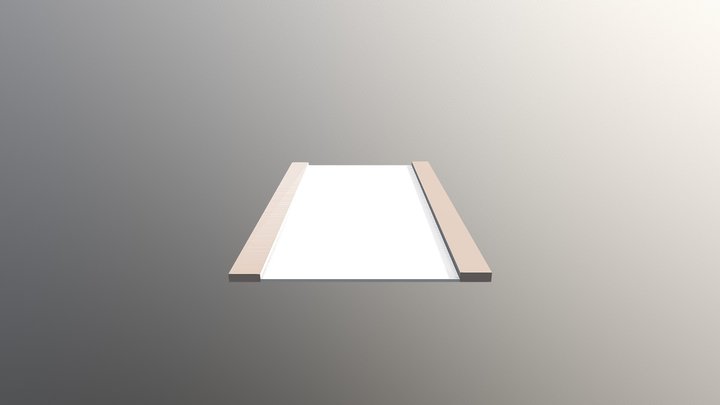 Road Mesh 1 Forward 3D Model